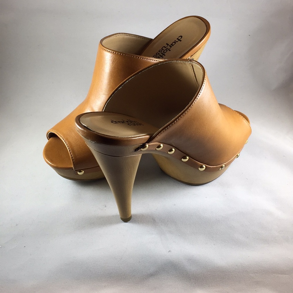 High heel mules